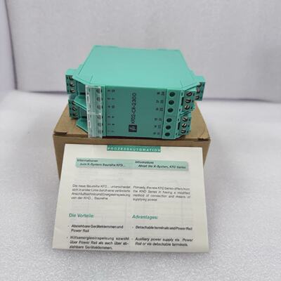NEW PEPPERLFUCHS KFD2CR2.300 TRANSFORMER ISOLATED REPEATER F