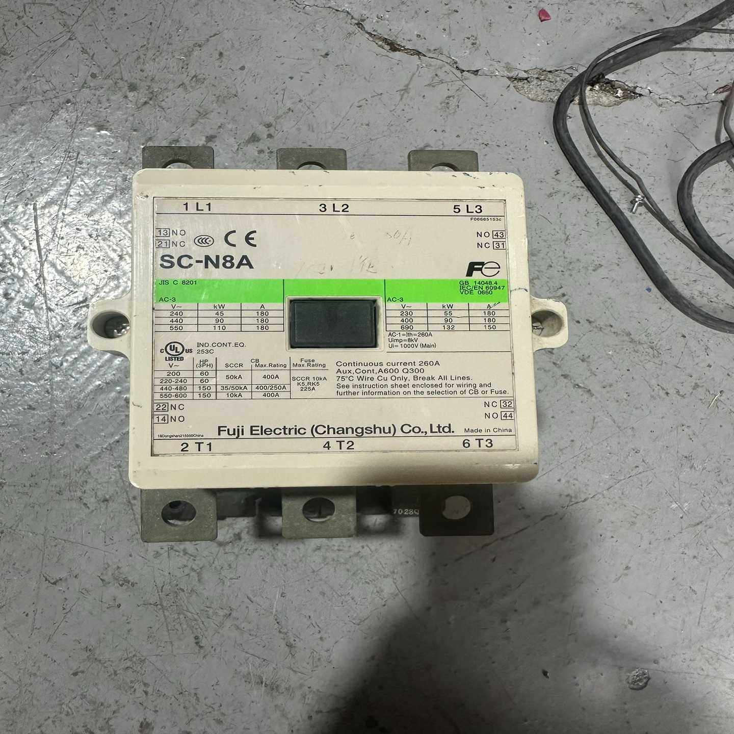 【星慕电子】富士接触器/SC-N8A/220V实物图，用，喜欢的