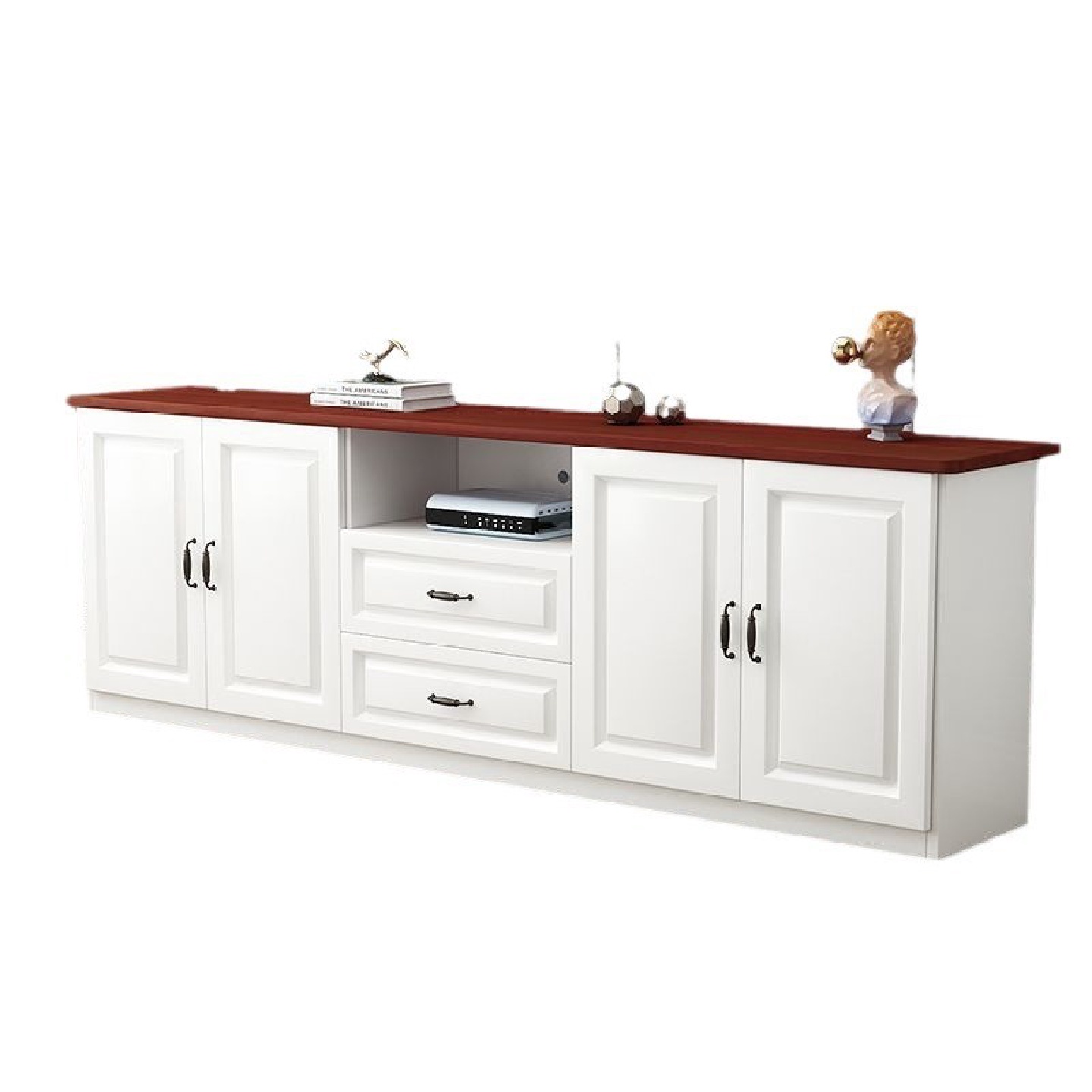 实木电视柜现代简约小户型客厅新款家用卧室欧式储物多功能高柜子