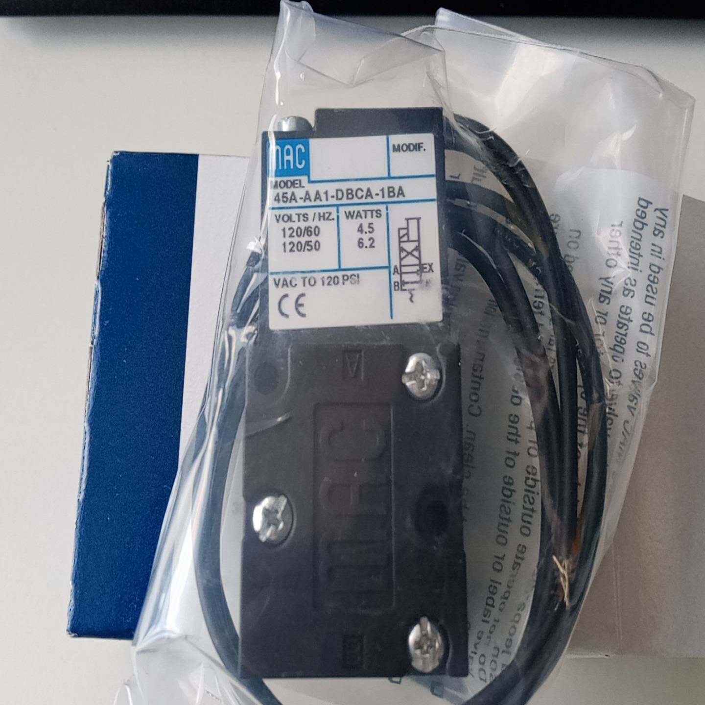 MAC电磁阀45A-AA1-DBCA-1BA，进【询价】
