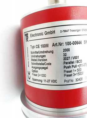 （议价）TRCE100M帝尔编码器100-00644一个