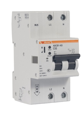 安科瑞ASCB1-63-C16-2P智能小型断路器实时监测电压电流功率