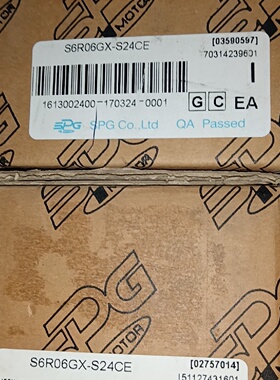 全新SPG电机S6R06GXS24CE议价