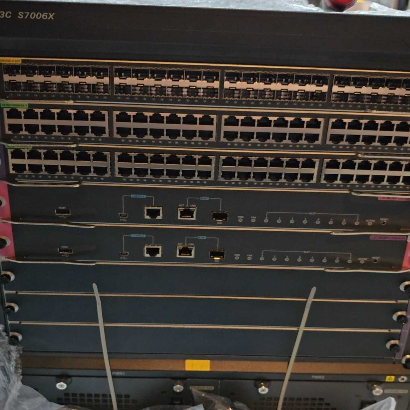 H3C S7006X 双电源双主控LSCM2GT48SC8