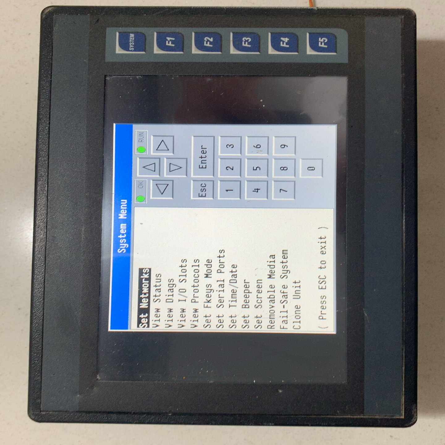 【议价】浩纳尔HORNER一体控制器触摸屏HE-XW1E0HE实物拍适用