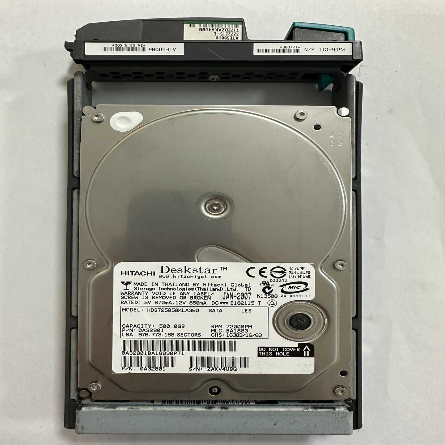 HDS500G7.2K3.5寸SATA转FC327-议价