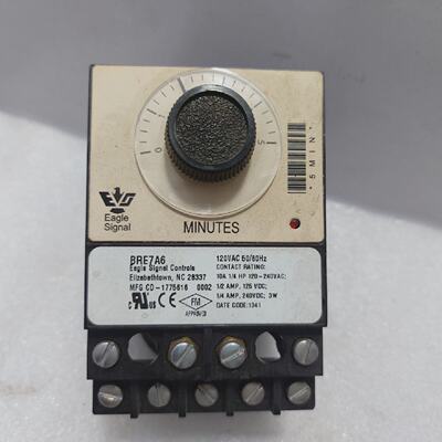 Temporizador De Lavado Eagle Signal Controls BRE7A6 120VAC 5
