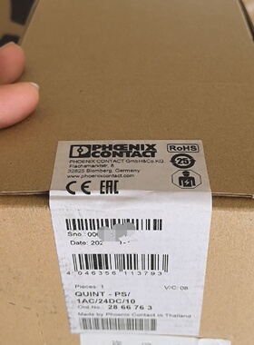 QUINTPS1AC24DC10菲尼克斯电源订货号-议价