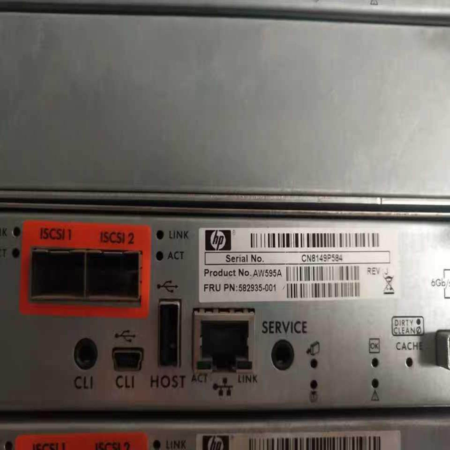 AW595A HP P2000 G3 控制器 582935-001现货 有整机