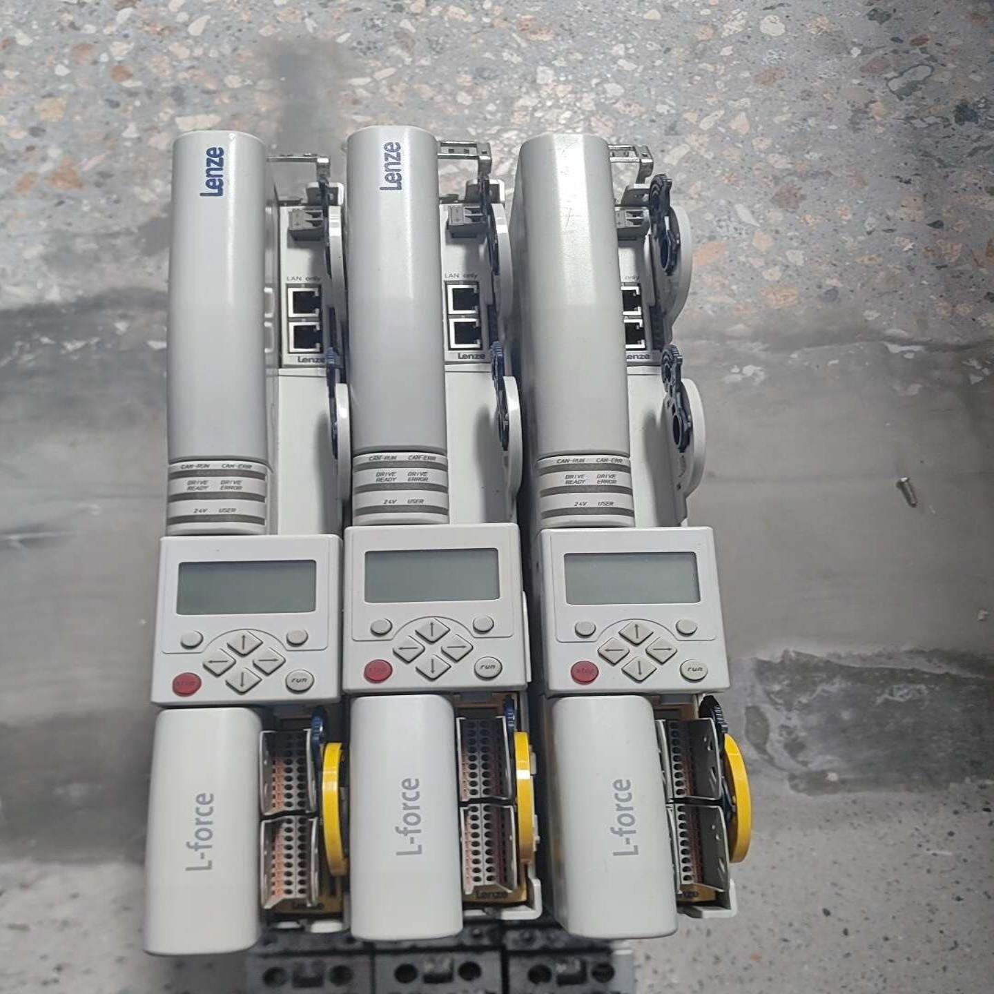 【请询价】Lenze伦茨驱动器E94ASHE024三台9成色带面板