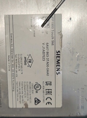 6AV78633TA000AA0屏每次都是插电-询