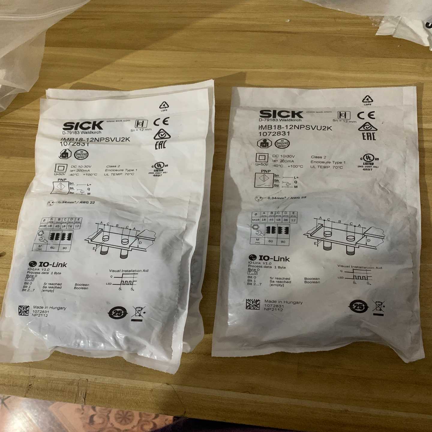 西克接近传感器IMB18-12NPSVU2K，货号10728