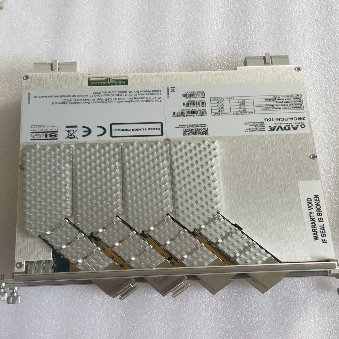 ADVA 2WCA-PCN-10G 1063703200 询（七云设备）