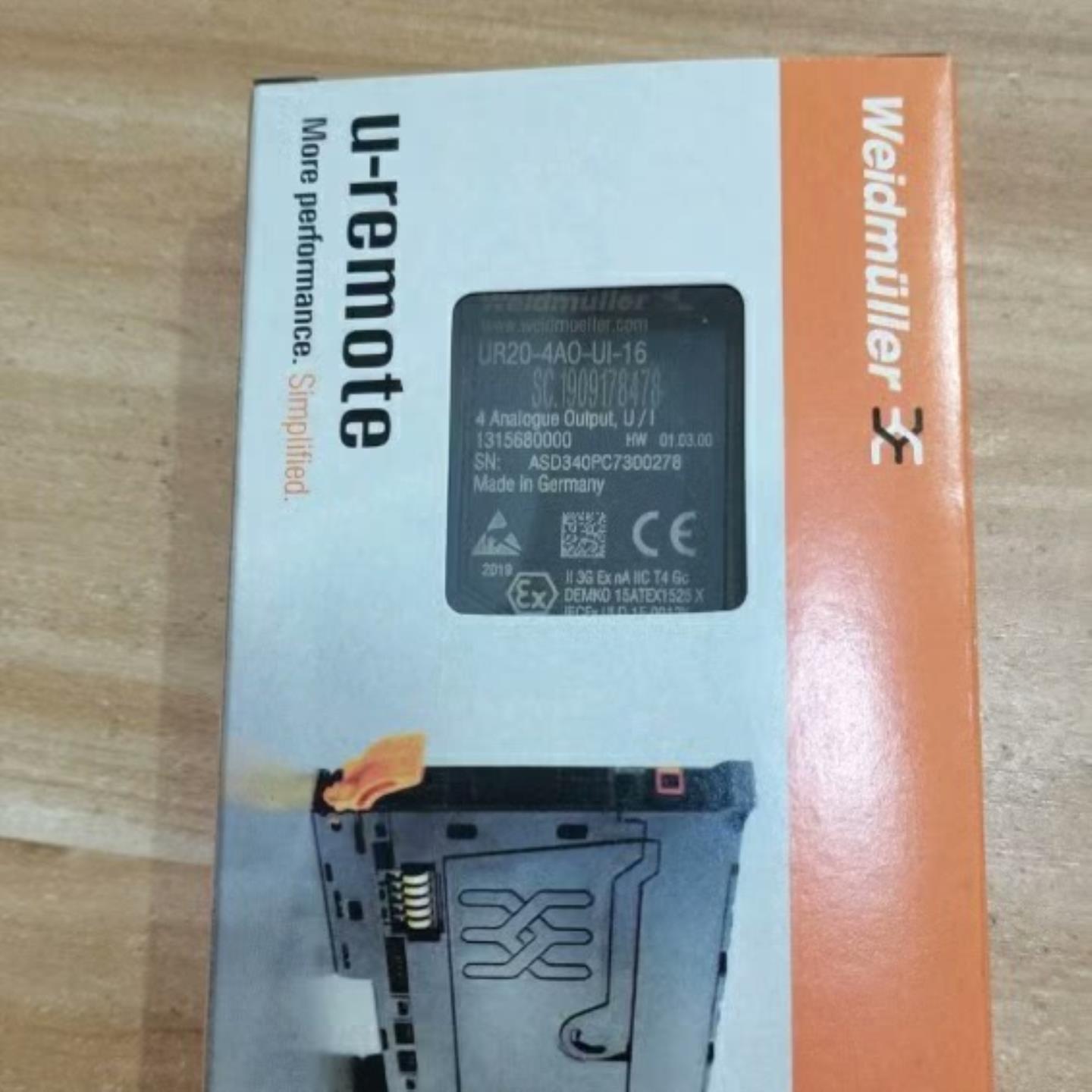 (工仔机械）UR20-4AI-RTD-DIAG 1315700000 魏