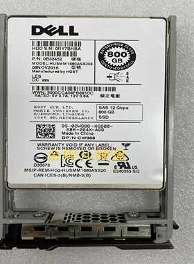 DELL 800G 12G SAS 0CW988 HUSMM