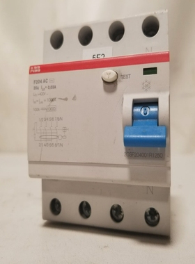 ABBF204AC25A2CSF204001R1250残余电流断路器