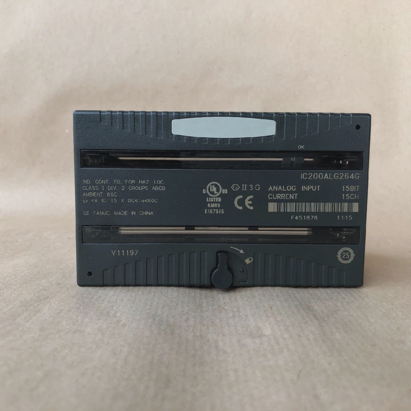 GE FANUC IC200ALG264G Analog Eingang Modul - 实物图