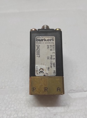 BURKERT 0311 C 15 NBR MS MAGNETVENTIL 042887 24VDC