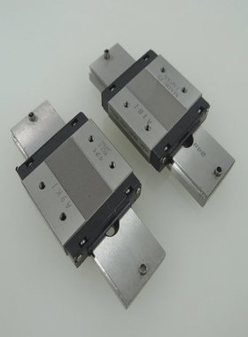 THKUsed2RSR12WVMUU87LLinearGuideBearing2Rail2BlockW