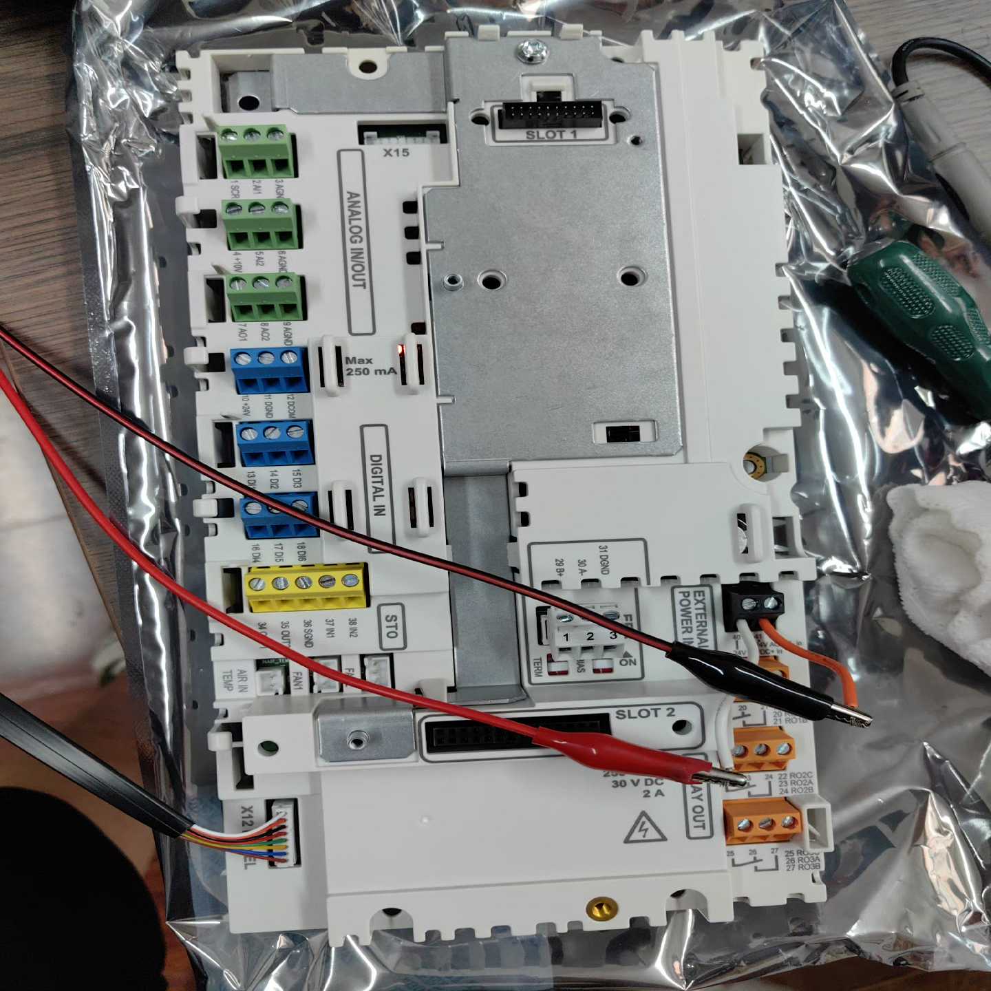 ACS580系列大功率CPU板端子板控制板CCU-询价