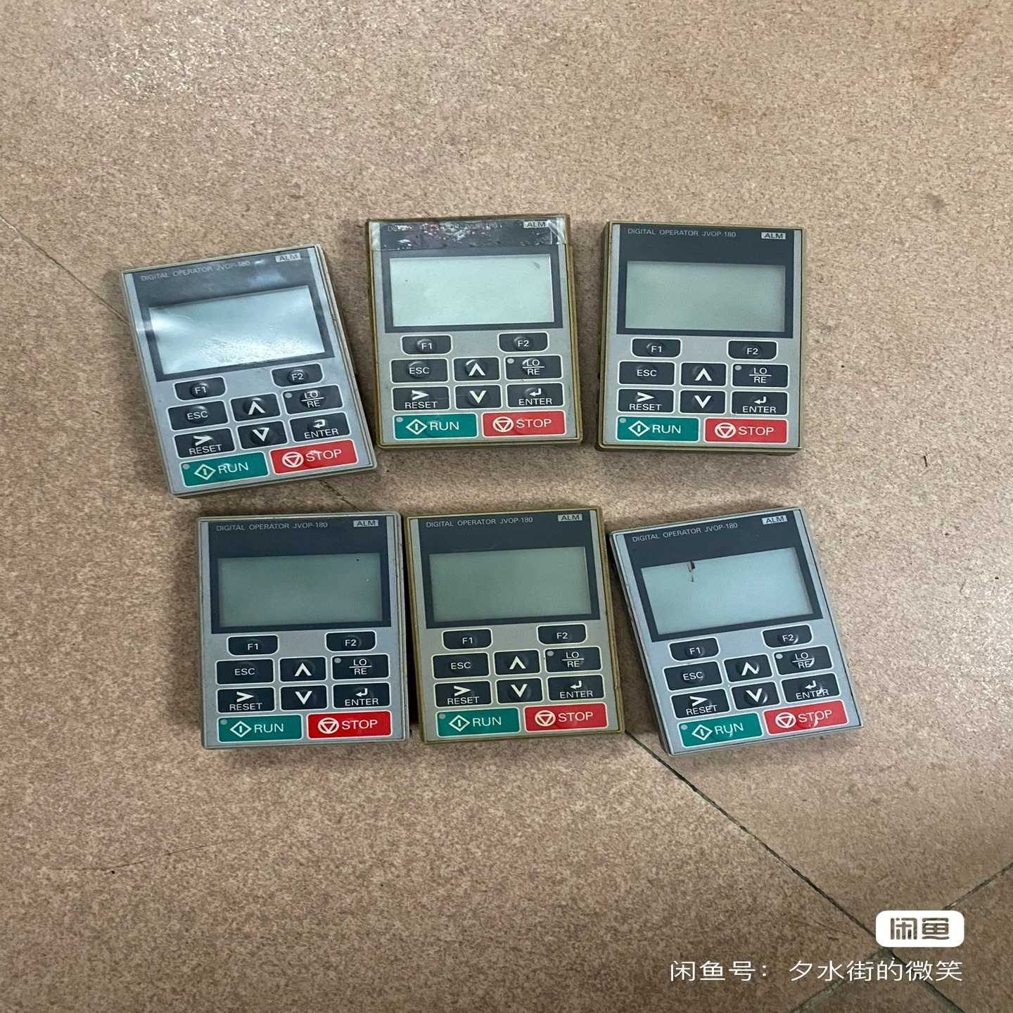 (询价)安川变频器面板，安川面板JVOP-180，都是可以用，就是白