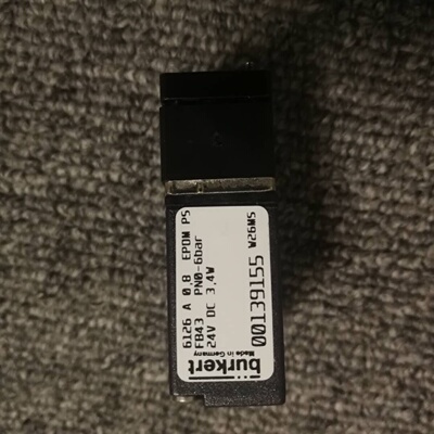 配件宝德burkert宝帝6126隔膜电磁阀00139155宝得议价