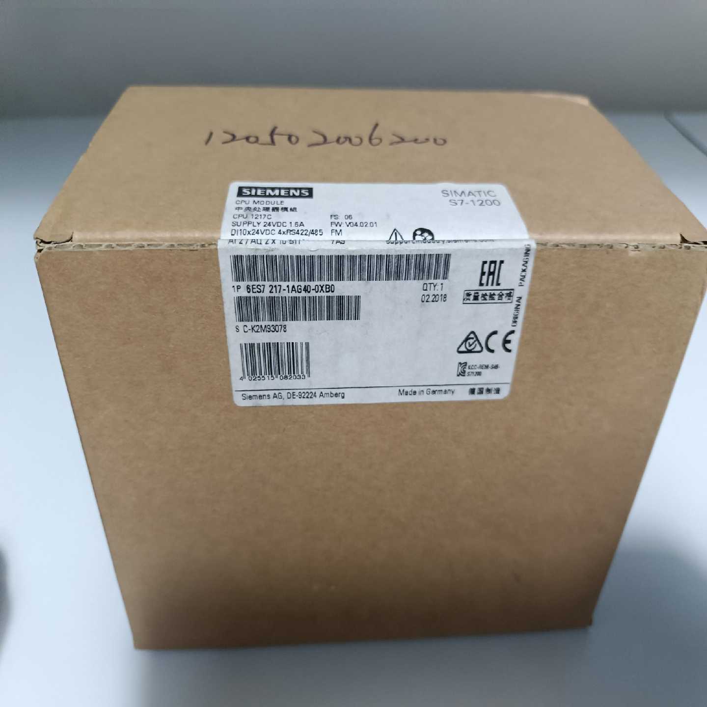咨询-6ES7217-1AG40-0XB0S7-1200C