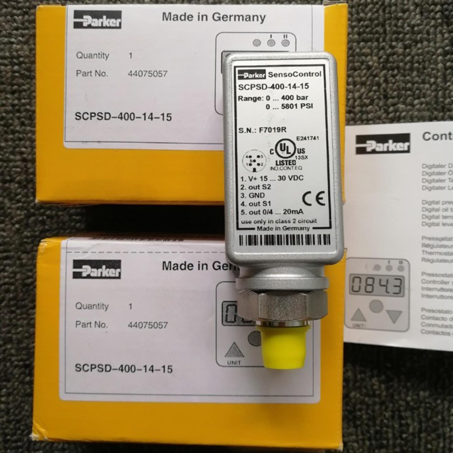 议价议价PARKER SCPSD-060-14-15SCP03-600-34-06压力感测器议价