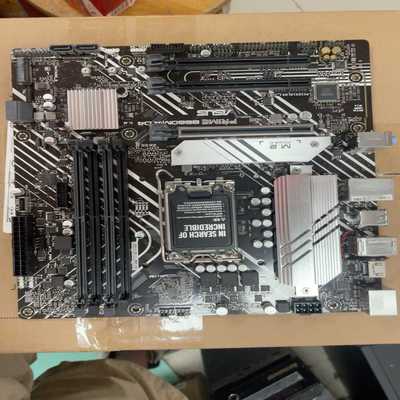 华硕PRIMEB660M-AD4拆机主板，成色新，功能正--议价商品