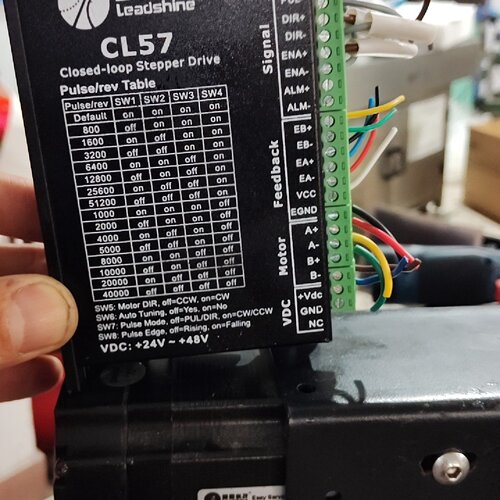 溢价-雷赛CL57闭环步进驱动器配套57CME23电机电压24