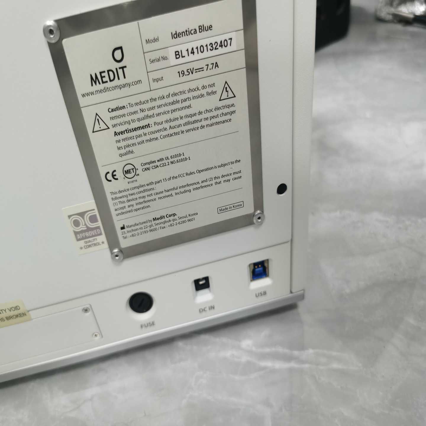 MEDITIdenticaBlue3D扫描仪，型号BL--议价商品