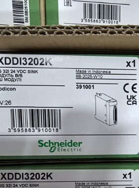 议价施耐德X80模块 BMXDDI3202K M340PLC数字量输入模块 32点 DI
