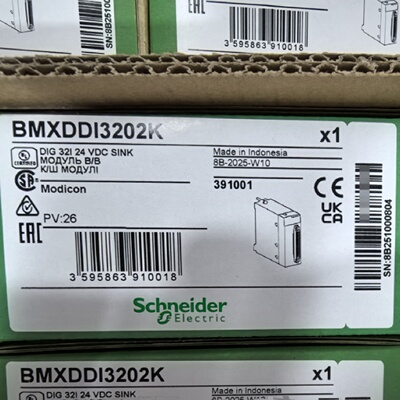 议价施耐德X80模块 BMXDDI3202K M340PLC数字量输入模块 32点 DI
