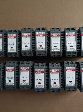 【请询价】拆机正品ABB端子式继电器  RB122AV-24VACD