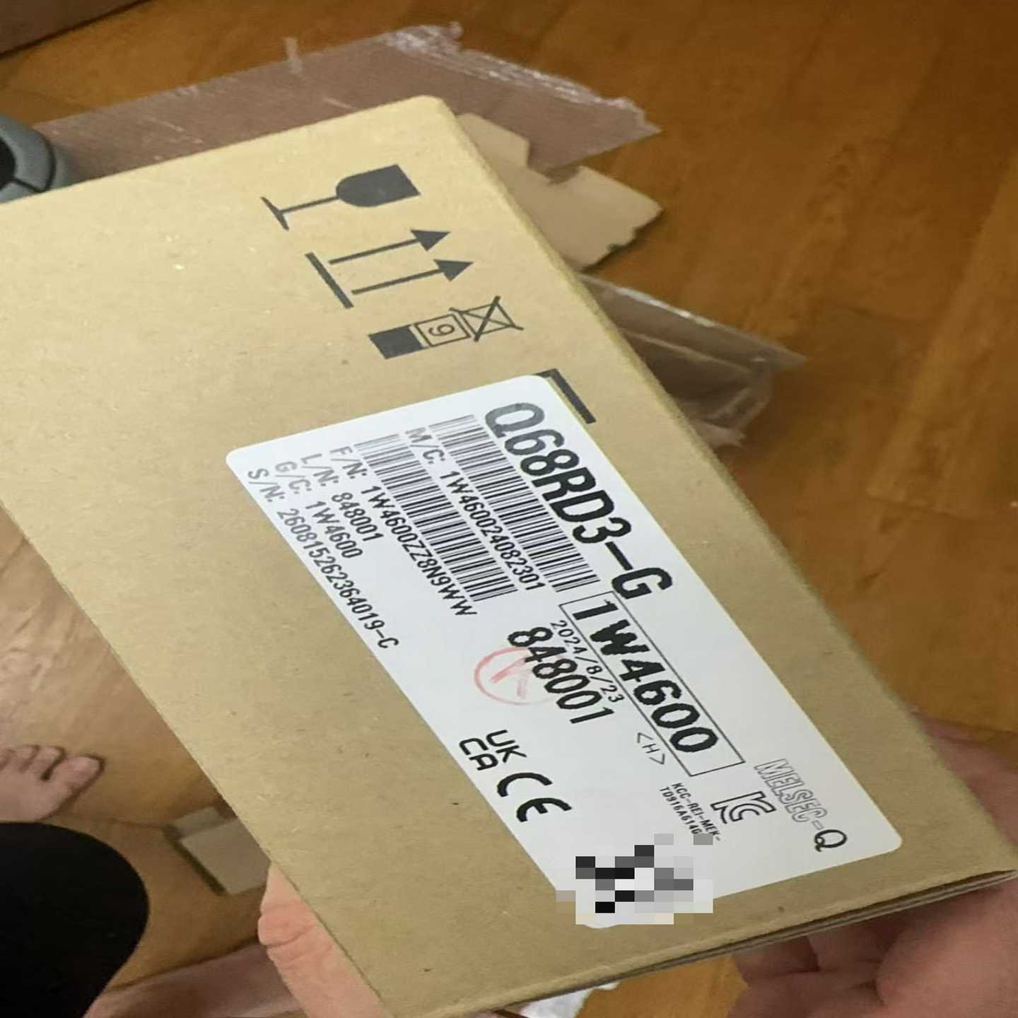 三菱PLC模块Q68RD3-G全新原装，型号1W4600