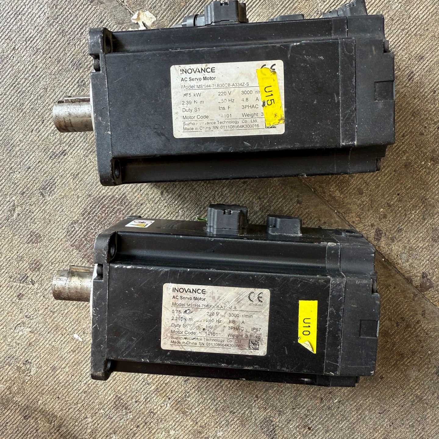 汇川INOVANCE伺服电机MS1H4-75B30CB-A3--议价商品