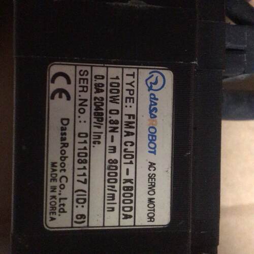 询》AC SEERVO MOTOR  FMA CJ01KB00