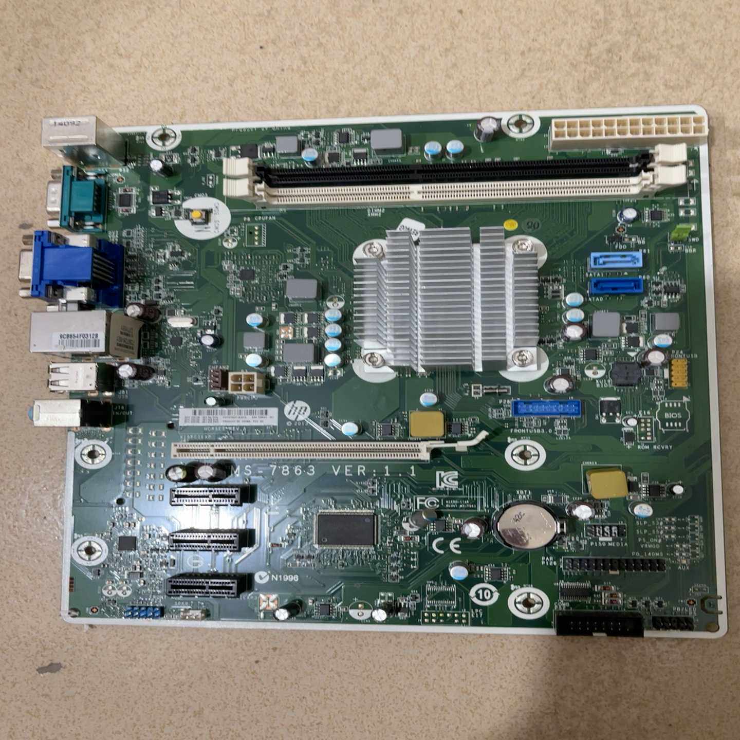 惠普MS-7863VER:1.1主板出售，集成AMDA4--议价商品