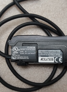 议价基恩士FSN11N光纤放大器拆机件装上去