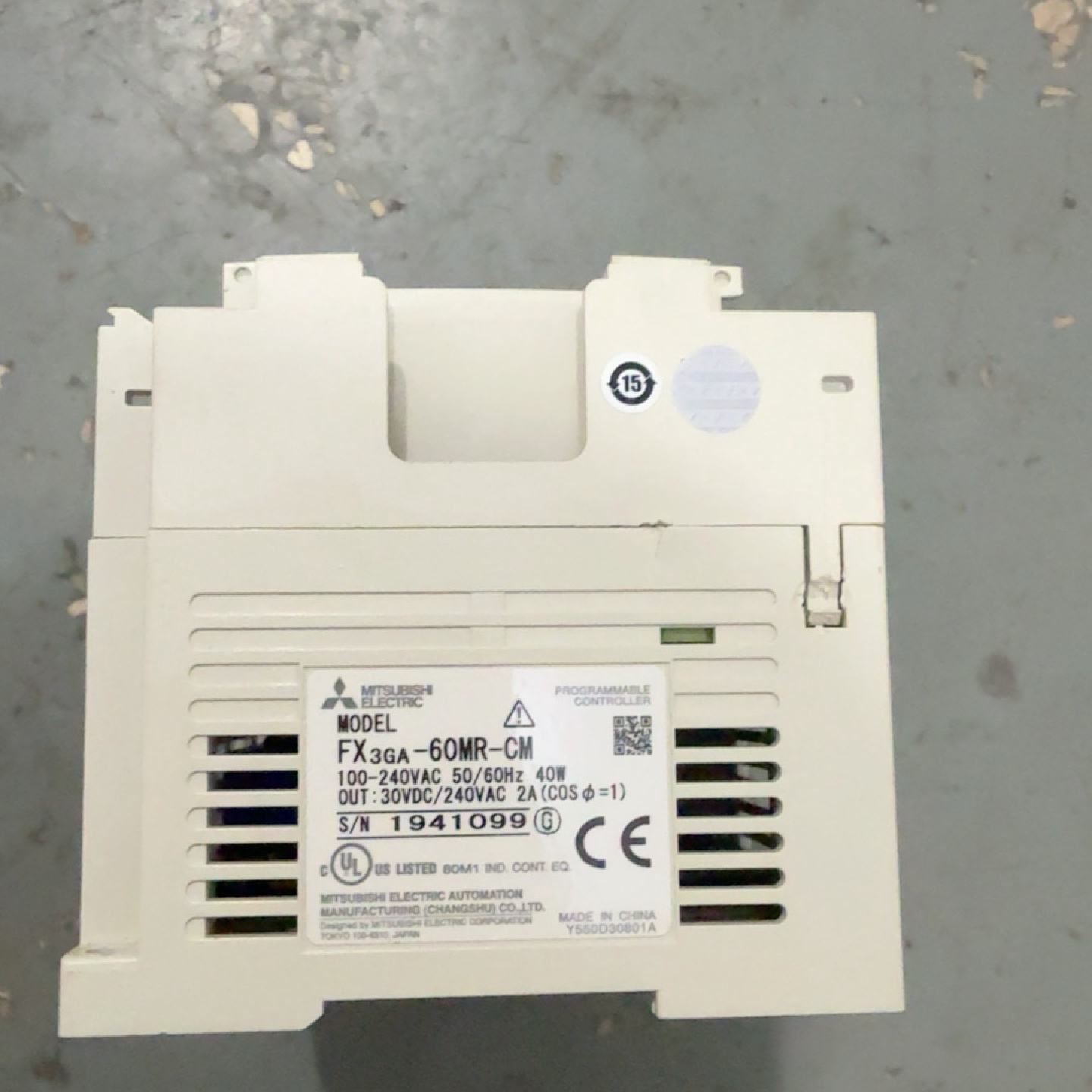 议价Mitsubishi Fx3ga60MrCm 2019 Model InStock Auction Price - 实物图