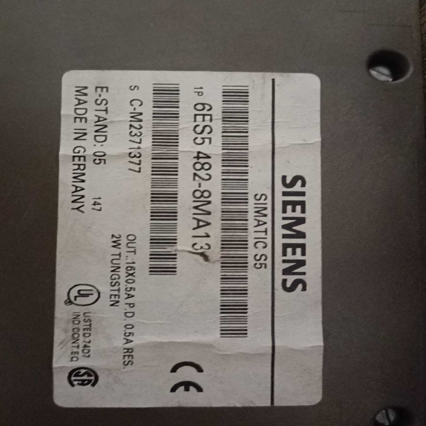 模块6ES5482－8MA13带底座询价