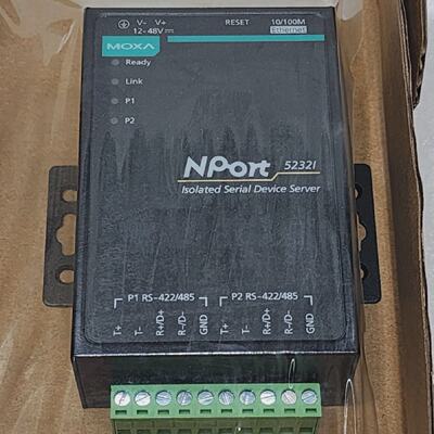 Moxa NPort 5232I 2Port RS422485 Gert Server V2.1.1