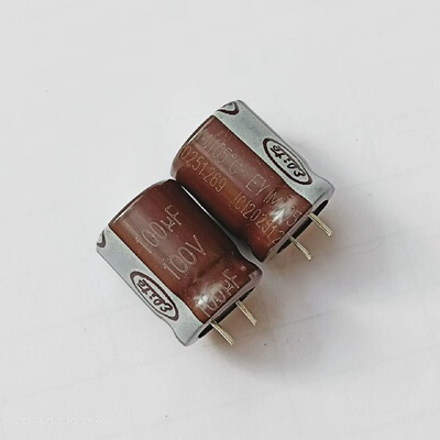 20只100v100uf台产金山Elite家电维修滤波电解电容器105度12.5*16