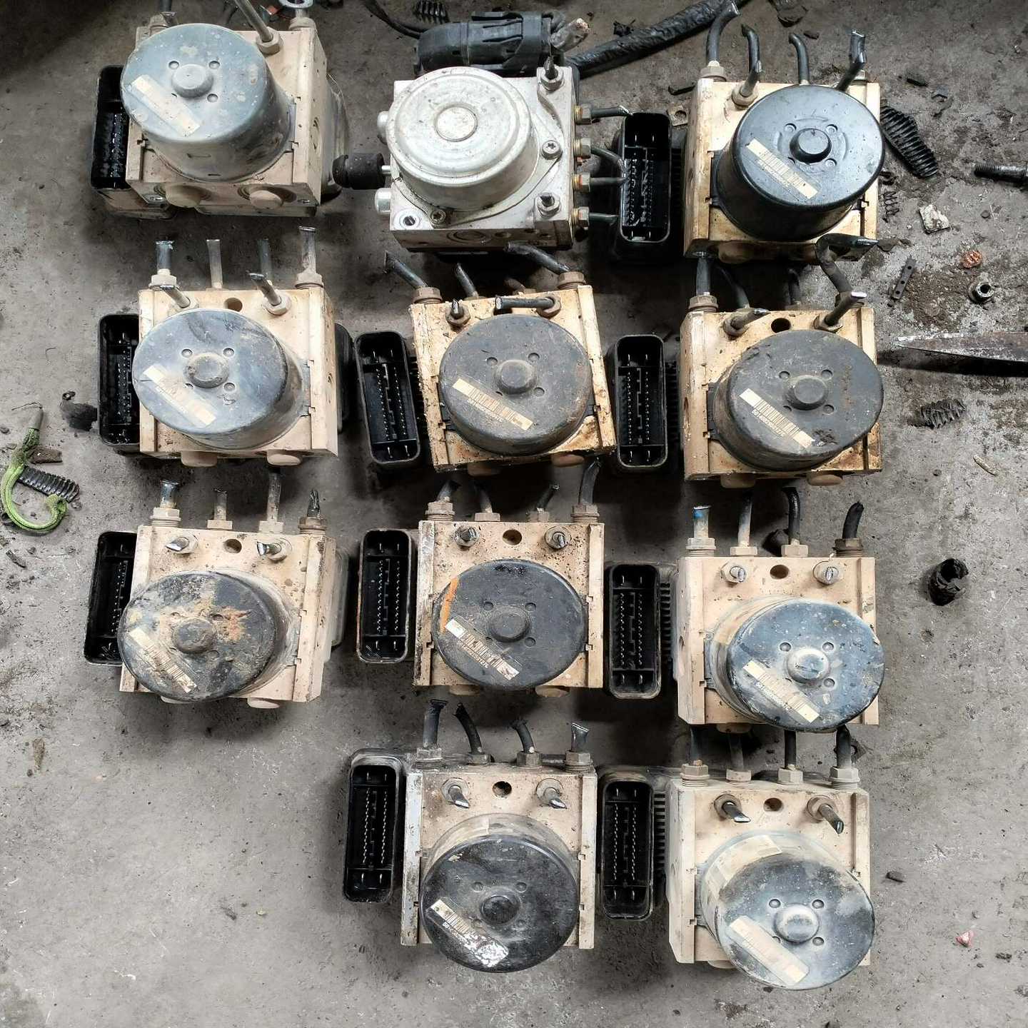 大众朗逸ABS泵纯拆车配件原装拆车件型号1JD614--议价商品