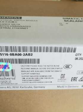 6GK5116-0BA00-2AB2XB116交换询价