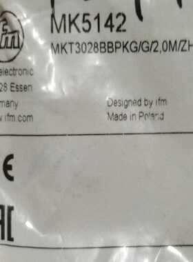 易福门IFMMK5142传感器，原包询价