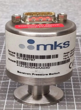 出MKS品牌压力开关，型号41A13DGAA040，采用气敏--议价商品