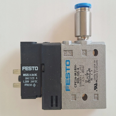 FestoCPE14电磁阀1968913/2NO(通常打开)QS-66毫米配
