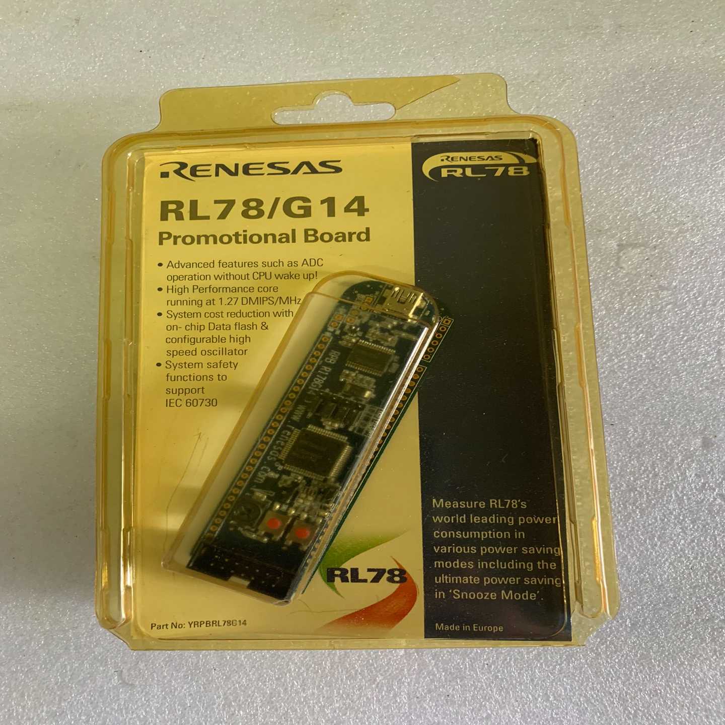 询价RENESAS瑞萨RL78/G14单片机开发板