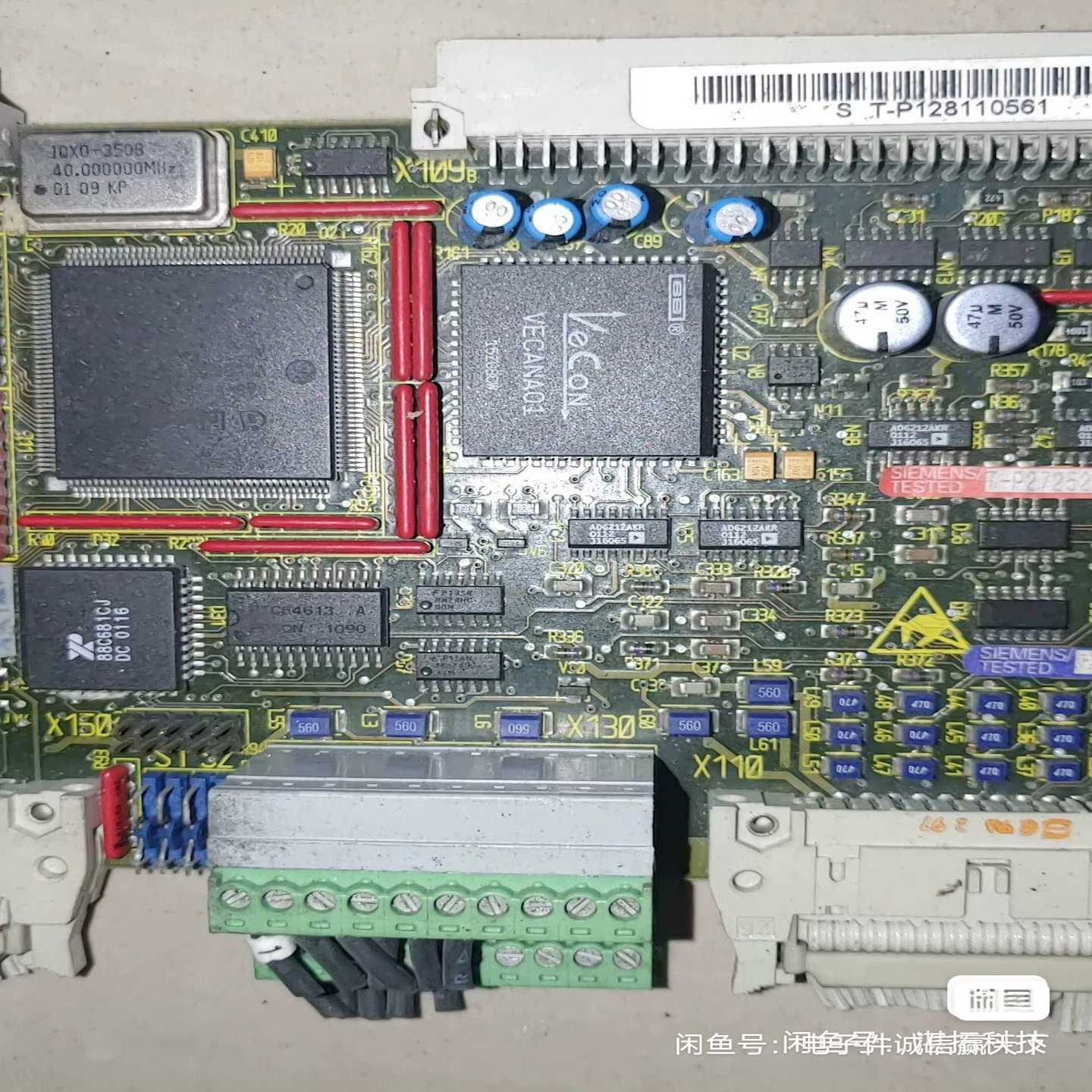 询价6a8252-0c60变频器cu4控制板，成色
